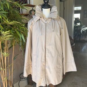 CALVIN KLEIN ladies swing Coat/rain jacket excellent condition large